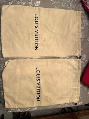 Louis Vuitton dust bag set of 2***
